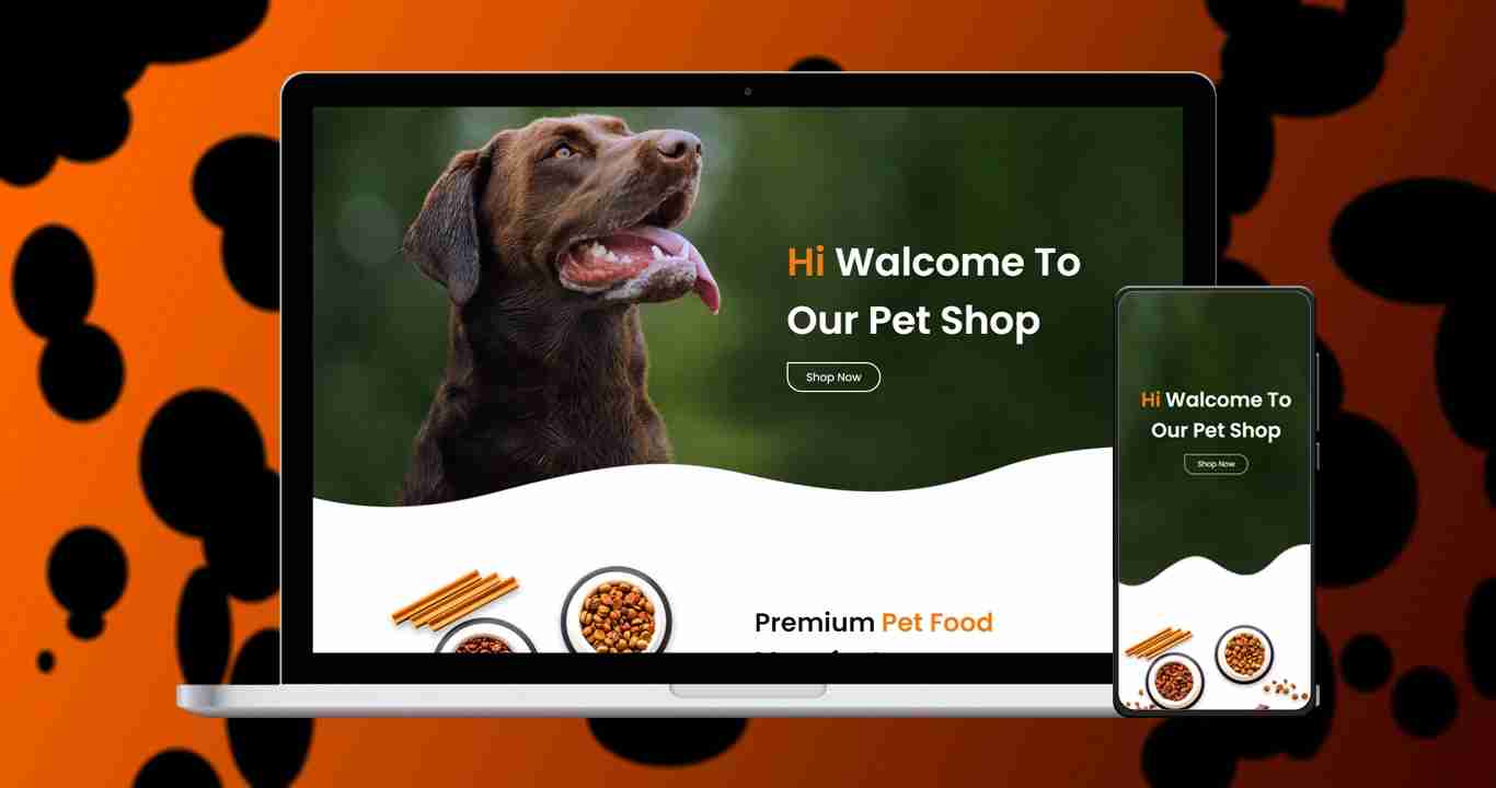 Landing Page - PetShop